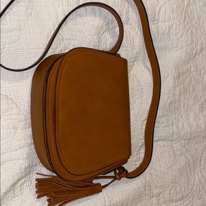 Brown purse bought from boutique